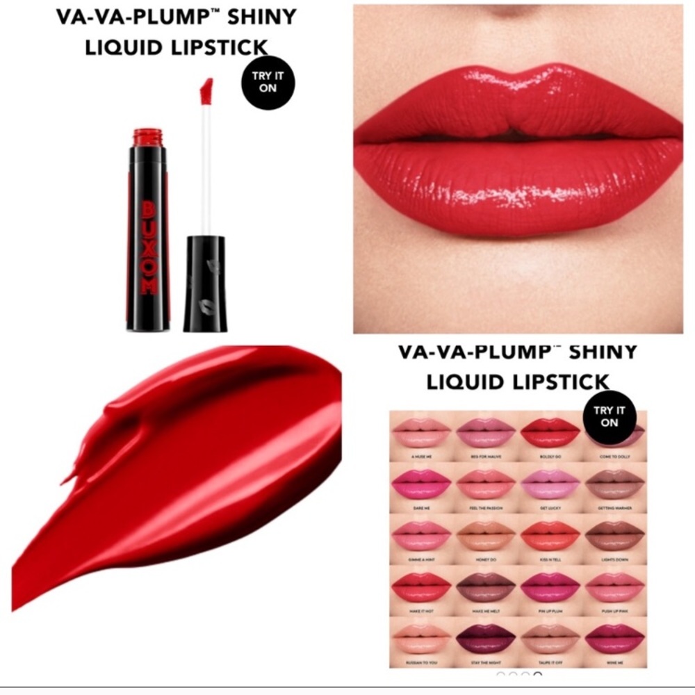 NEW Buxom Va-Va plump shiny liquid lipstick